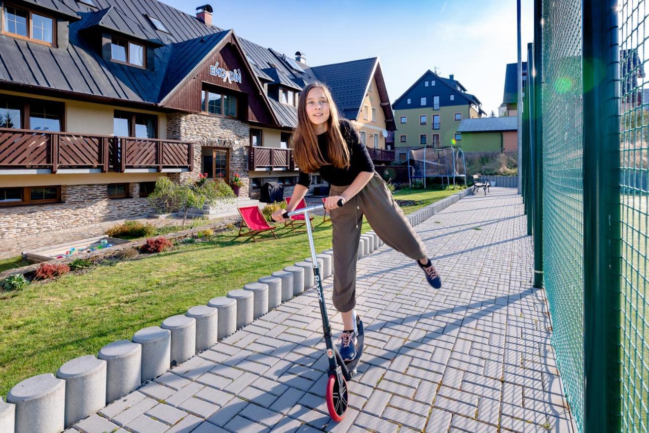 Apartmany Engadin Boží Dar Dış mekan fotoğraf